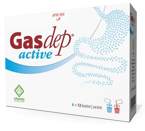 GASDEP ACTIVE 6+12 BUSTINE - farmaciaverde.it