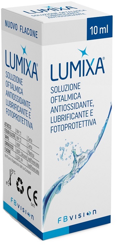 LUMIXA SOLUZIONE OFTALMICA LUBRIFICANTE ANTIOSSIDANTE 10 ML - farmaciaverde.it