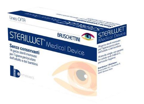 STERILWET GARZA OFTALMICA 14 PEZZI - farmaciaverde.it