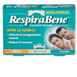 CEROTTO NASALE BALSAMICO ADULTI RESPIRA BENE 10 PEZZI - farmaciaverde.it