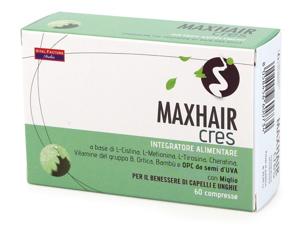 MAX HAIR CRES 60 COMPRESSE - farmaciaverde.it