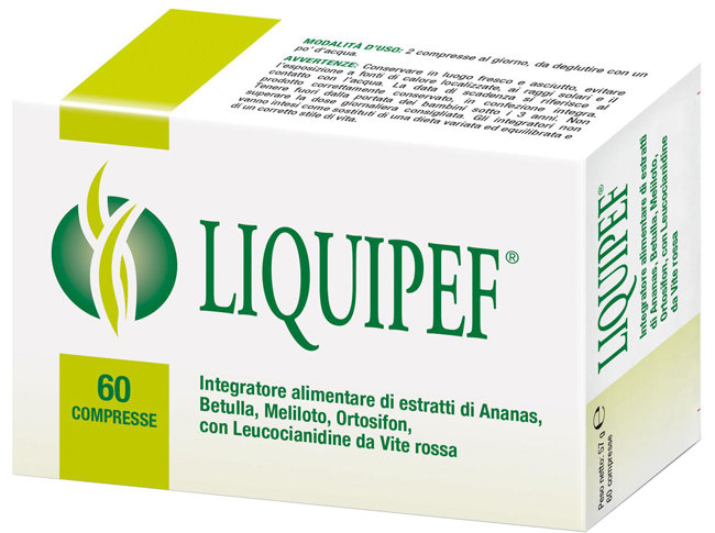 LIQUIPEF 60 COMPRESSE - farmaciaverde.it
