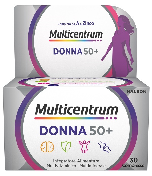 MULTICENTRUM DONNA 50+ 30 COMPRESSE - farmaciaverde.it