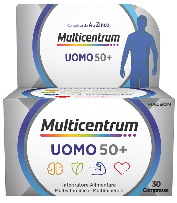 MULTICENTRUM UOMO 50+ 30 COMPRESSE - farmaciaverde.it