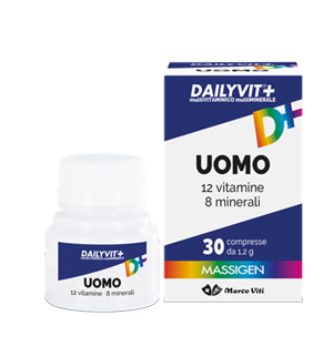 MASSIGEN UOMO MULTIVITAMINICO E MULTIMINERALE 30 COMPRESSE RIVESTITE - farmaciaverde.it