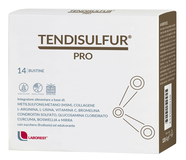 TENDISULFUR PRO 14 BUSTINE DA 8,6G - farmaciaverde.it