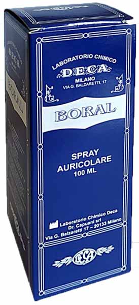 BORAL SPRAY AURICOLARE 100 ML - farmaciaverde.it