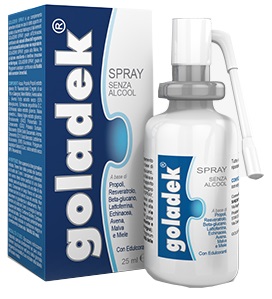 GOLADEK SPRAY NO ALCOOL 25 ML - farmaciaverde.it