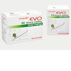 STRISCE MISURAZIONE GLICEMIA LINEA D EVO 25 PEZZI - farmaciaverde.it