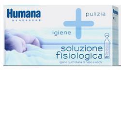 HUMANA SOLUZIONE FISIOLOGICA MONODOSE, 20 FLACONCINI DA 5ML - farmaciaverde.it