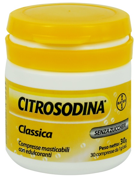 CITROSODINA CLASSICA 30 COMPRESSE MASTICABILI - farmaciaverde.it
