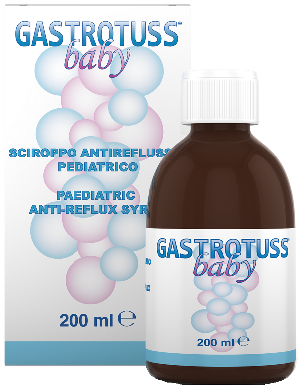 BABY SCIROPPO ANTIREFLUSSO GASTROTUSS 200 ML - farmaciaverde.it