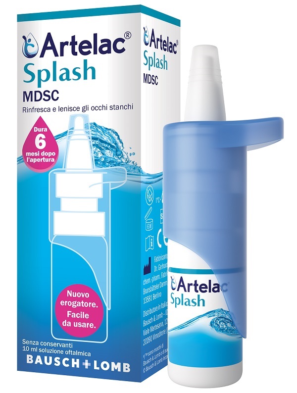 ARTELAC SPLASH MULTIDOSE GOCCE OCULARI FLACONE 10 ML - farmaciaverde.it
