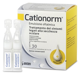 CATIONORM GOCCE 30 FIALE MONODOSE DA 0,4 ML - farmaciaverde.it