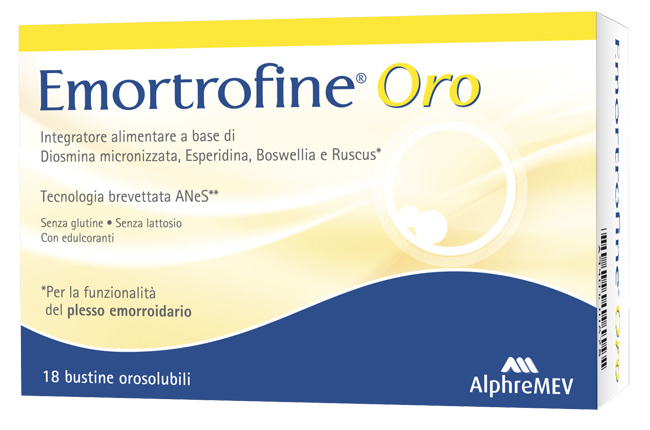 EMORTROFINE ORO 18 BUSTINE DA 3 G - farmaciaverde.it