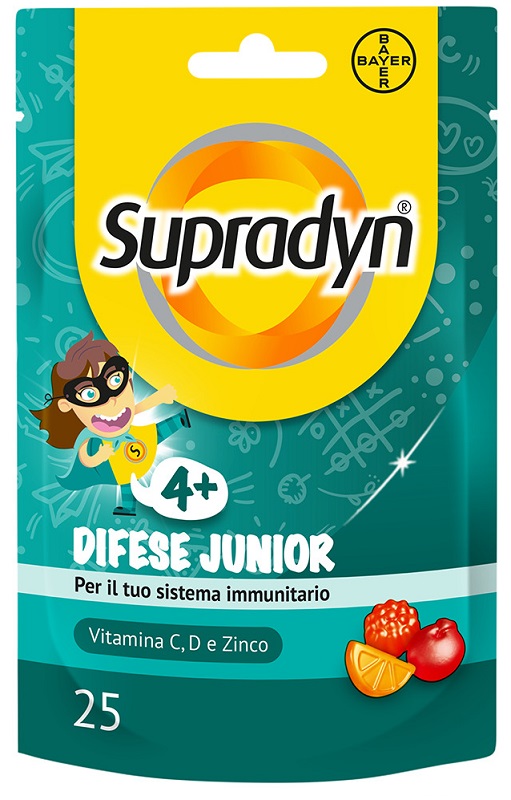 SUPRADYN DIFESE JUNIOR 25 CARAMELLE GOMMOSE - farmaciaverde.it
