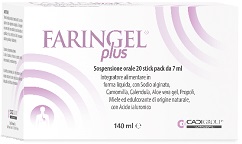 FARINGEL PLUS 20 STICK PACK 7 ML - farmaciaverde.it