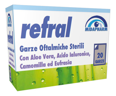 REFRAL GARZE PERIOCULARI 20 PEZZI - farmaciaverde.it