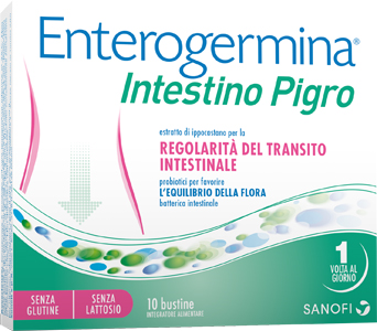 ENTEROGERMINA INTESTINO PIGRO 10 BUSTINE - farmaciaverde.it