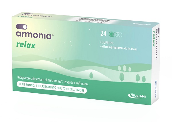 ARMONIA RELAX 1 MG A BASE DI MELATONINA 24 COMPRESSE - farmaciaverde.it
