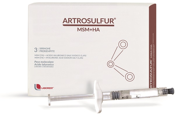 ARTROSULFUR MSM+HA SIRINGHE PRERIEMPITE INTRA-ARTICOLARI ACIDO IALURONICO 2 ML - farmaciaverde.it