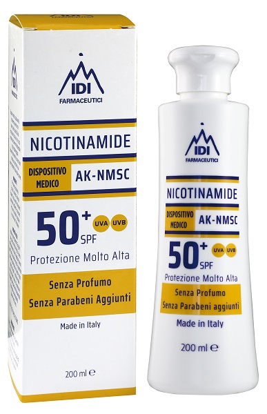 NICOTINAMIDE AK-NMSC 50+SPF PROTEZIONE MOLTO ALTA 200 ML - farmaciaverde.it