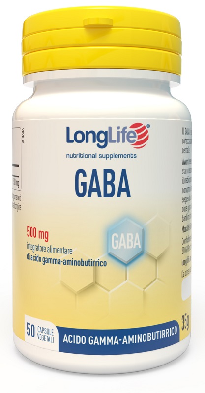 LONGLIFE GABA 500MG 50 CAPSULE - farmaciaverde.it