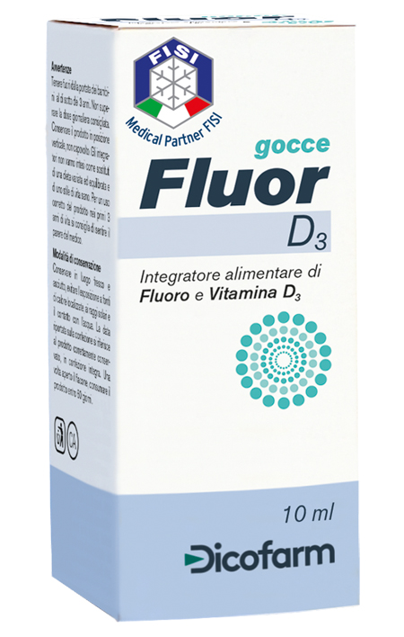 FLUOR D3 GOCCE 10 ML - farmaciaverde.it