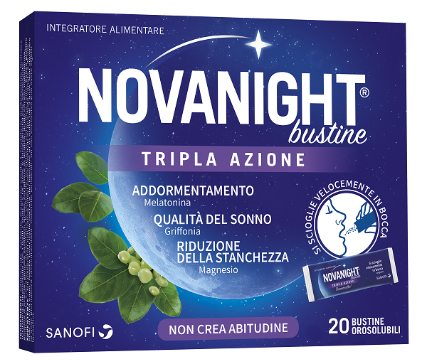 NOVANIGHT 20 BUSTINE TRIPLA AZIONE - farmaciaverde.it