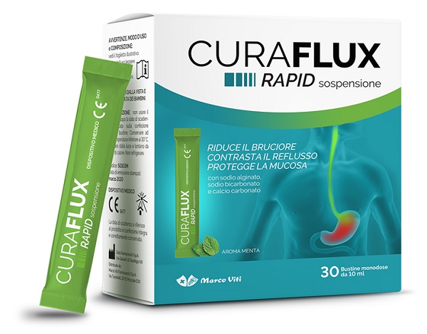 CURAFLUX RAPID SOSPENSIONE ORALE 30 BUSTINE - farmaciaverde.it