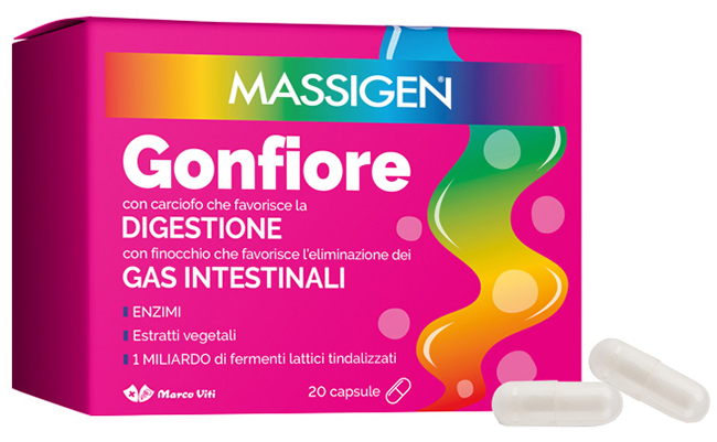 MASSIGEN GONFIORE 20 CAPSULE - farmaciaverde.it