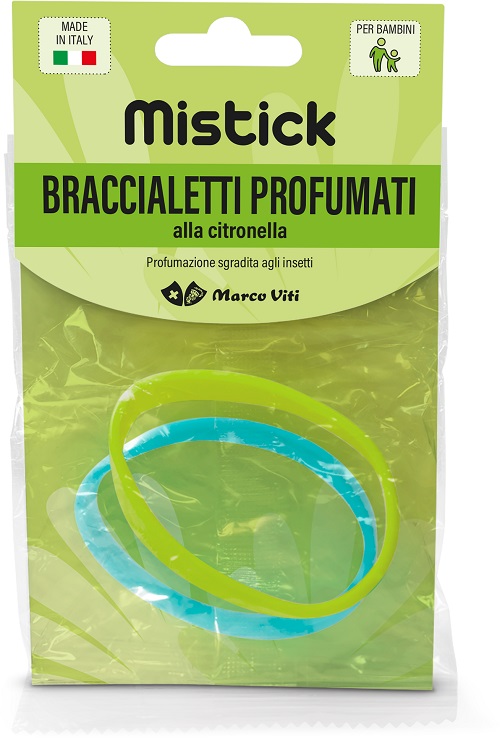 MISTICK BRACCIALETTI AZZURRO + VERDE 2 PEZZI - farmaciaverde.it