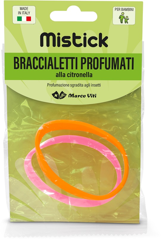MISTICK BRACCIALETTI ROSA + ARANCIA 2 PEZZI - farmaciaverde.it