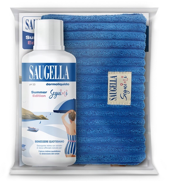 SAUGELLA SEGUIMI BUNDLE DERMOLIQUIDO 500 ML + GADGET POCHETTE - farmaciaverde.it