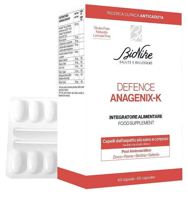 DEFENCE ANAGENIX K INTEGRATORE ALIMENTARE 60 CAPSULE - farmaciaverde.it