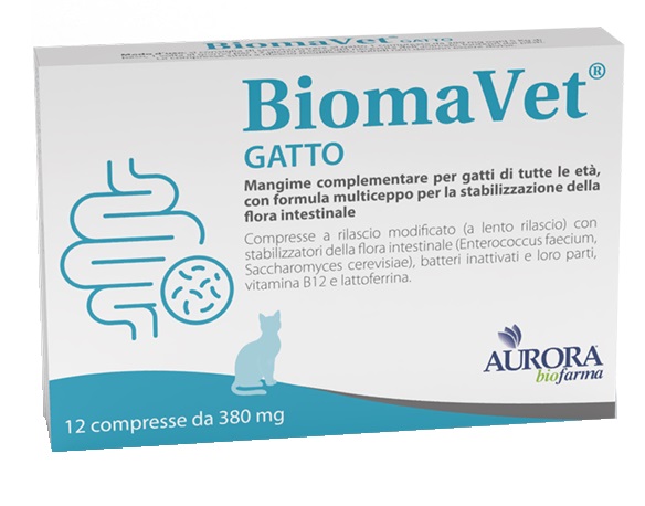 BIOMAVET GATTO 380MG 12 COMPRESSE - farmaciaverde.it
