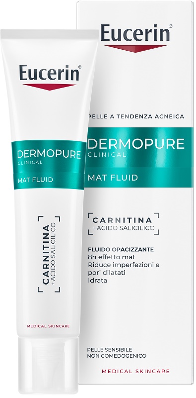 EUCERIN DERMOPURE CLINICAL FLUIDO OPACIZZANTE 40 ML - farmaciaverde.it