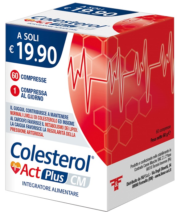 COLESTEROL ACT PLUS CM 60 COMPRESSE - farmaciaverde.it