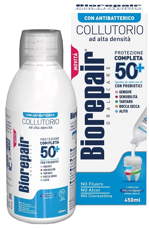 BIOREPAIR COLLUTORIO PROTEZIONE COMPLETA 50+ 450 ML - farmaciaverde.it