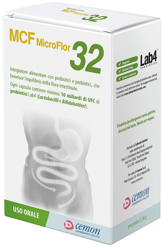 MCF MICROFLOR 32 60 CAPSULE VEGETALI - farmaciaverde.it