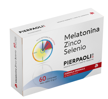 MELATONINA ZINCO SELENIO PIERPAOLI 60 COMPRESSE - farmaciaverde.it