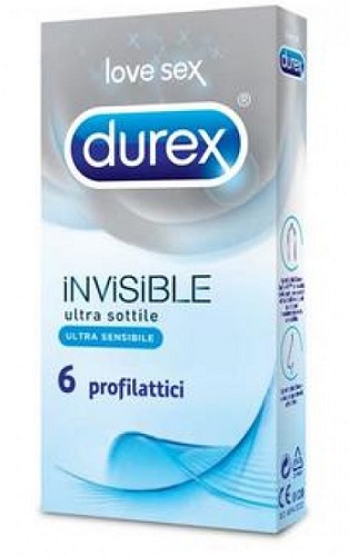 DUREX INVISIBLE PROFILATTICO 6 PEZZI - farmaciaverde.it