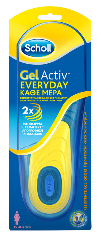 SCHOLL GEL ACTIV EVERYDAY DONNA - farmaciaverde.it