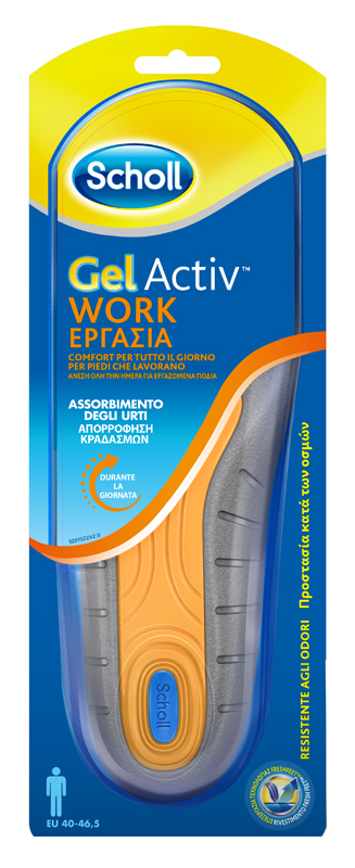 SCHOLL GEL ACTIV WORK UOMO - farmaciaverde.it