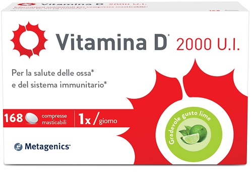 VITAMINA D 2000 UI 168 COMPRESSE MASTICABILI - farmaciaverde.it