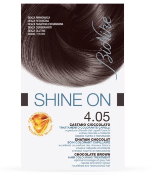 BIONIKE SHINE ON TRATTAMENTO COLORANTE CAPELLI CASTANO CIOCCOLATO 4.05 - farmaciaverde.it