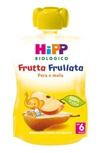 HIPP BIO FRUTTA FRULLATA PERA MELA 90 G - farmaciaverde.it