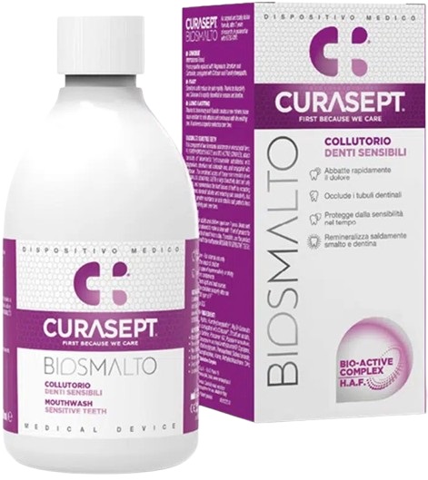 CURASEPT BIOSMALTO COLLUTORIO DENTI SENSIBILI 300 ML - farmaciaverde.it
