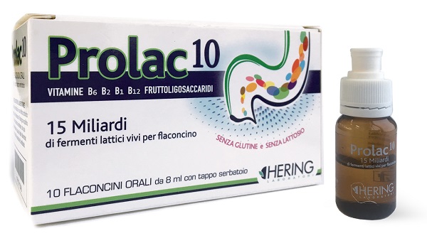 PROLAC10 FERMENTI LATTICI 15 MILIARDI 10 FLACONCINI 8 ML - farmaciaverde.it