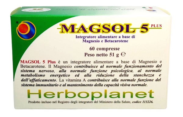 MAGSOL 5 PLUS 60 COMPRESSE - farmaciaverde.it
